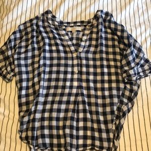 Plaid shirt, lightweight